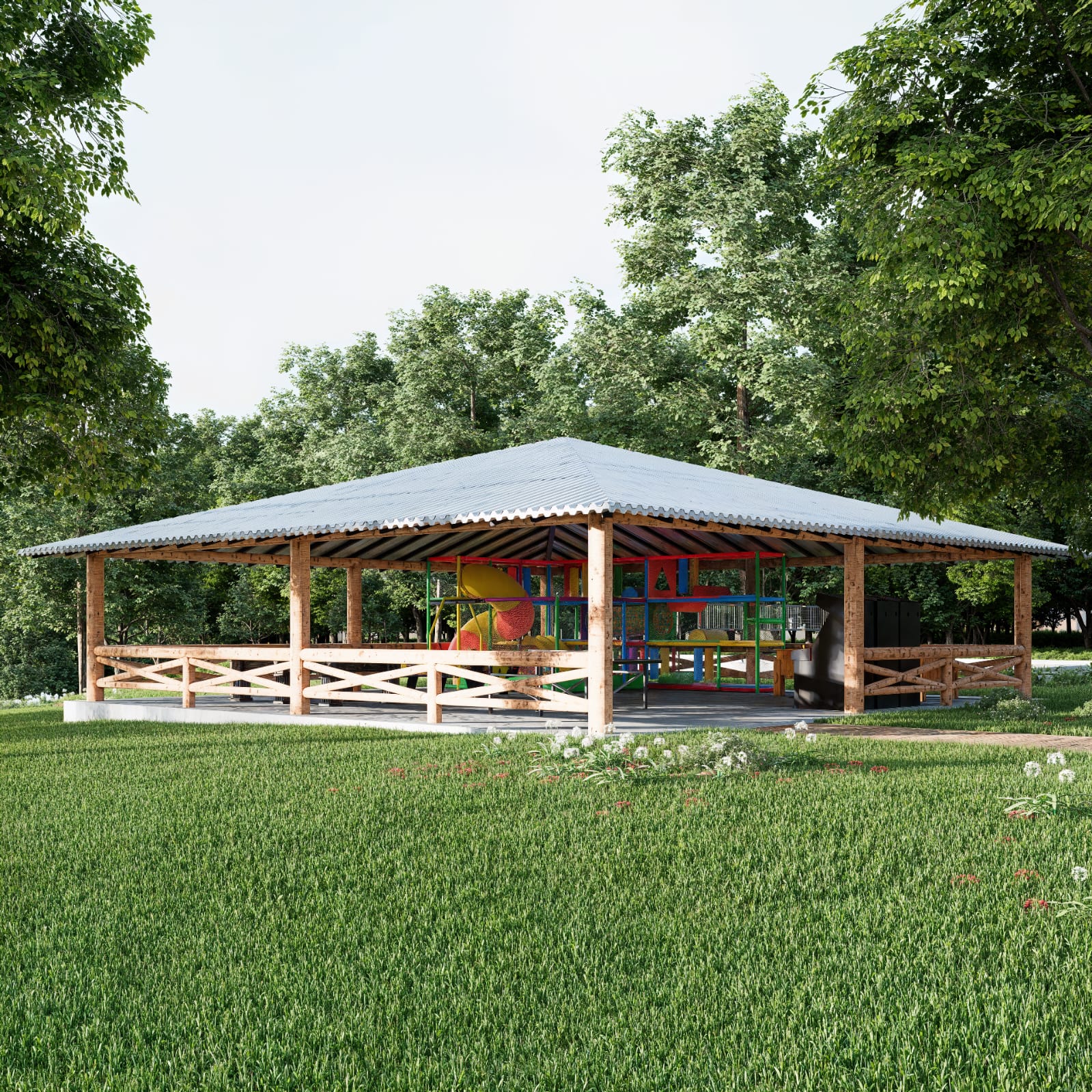 Playground para crianças